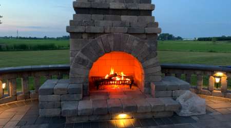 fireplace