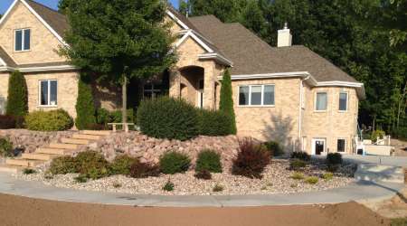 landscape design in Green Bay, WI